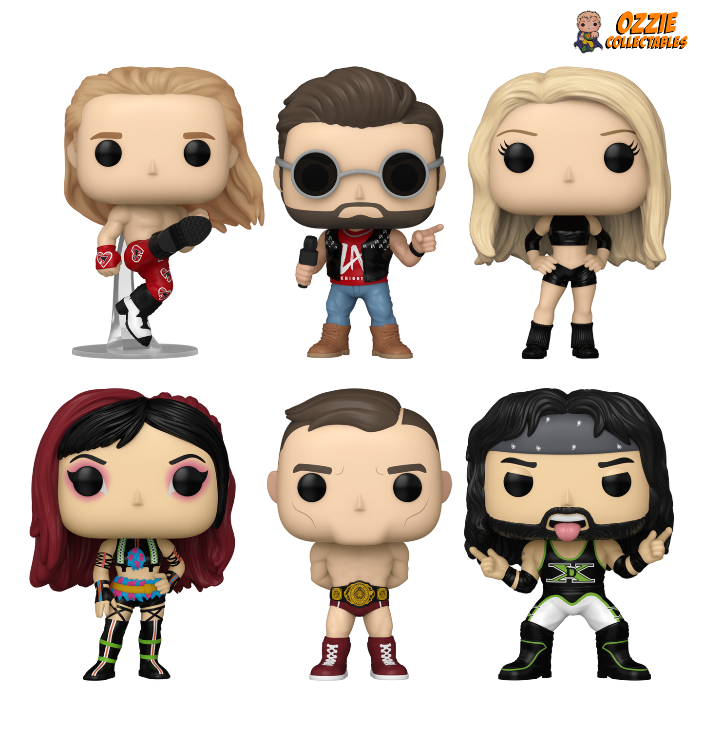 WWE 2025 Bundle - 6 POP! Vinyls