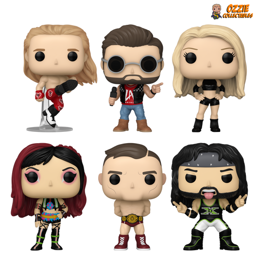 WWE 2025 Bundle - 6 POP! Vinyls