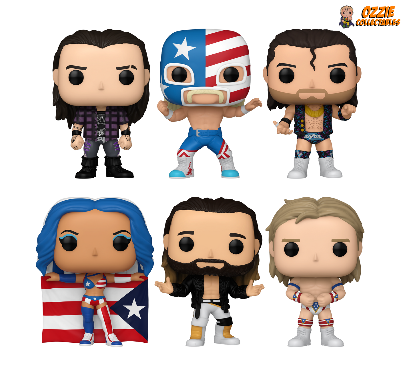 WWE 2024 Bundle - 6 POP! Vinyls