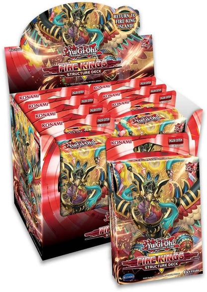 Yu-Gi-Oh! - Revamped: Fire Kings Structure Deck (Display of 8)