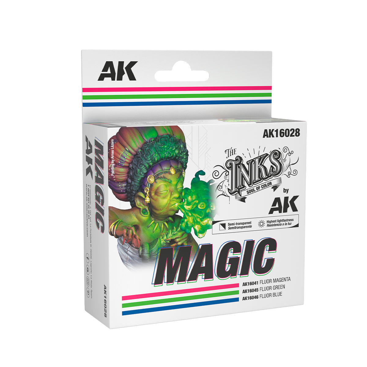 AK Interactive - The Inks - Magic Set