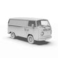 AK Interactive - Scale Models  - T2 Model 1972 Commercial Van