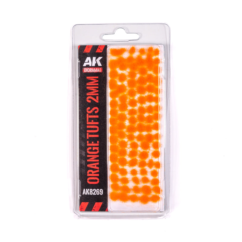 AK Interactive - Vegetation - Orange - Fantasy Tufts 2mm