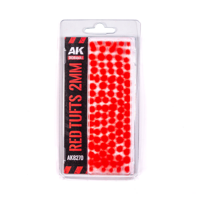 AK Interactive - Vegetation - Red - Fantasy Tufts 2mm