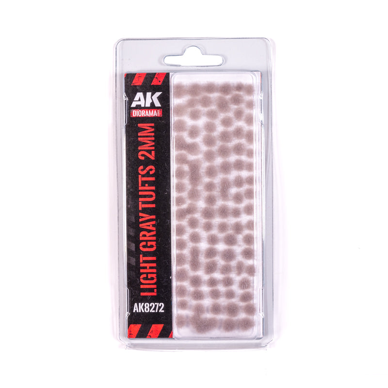 AK Interactive - Vegetation - Light Gray - Fantasy Tufts 2mm