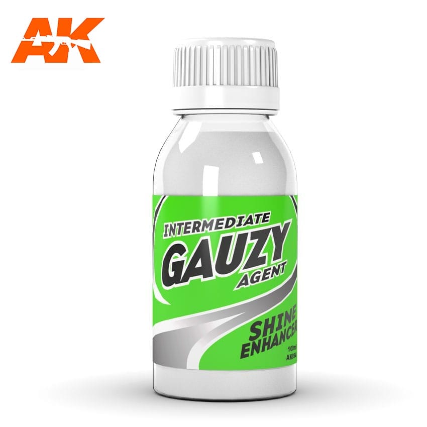 AK Interactive - Auxiliaries - Intermediate Gauzy Agent Shine Enhancer