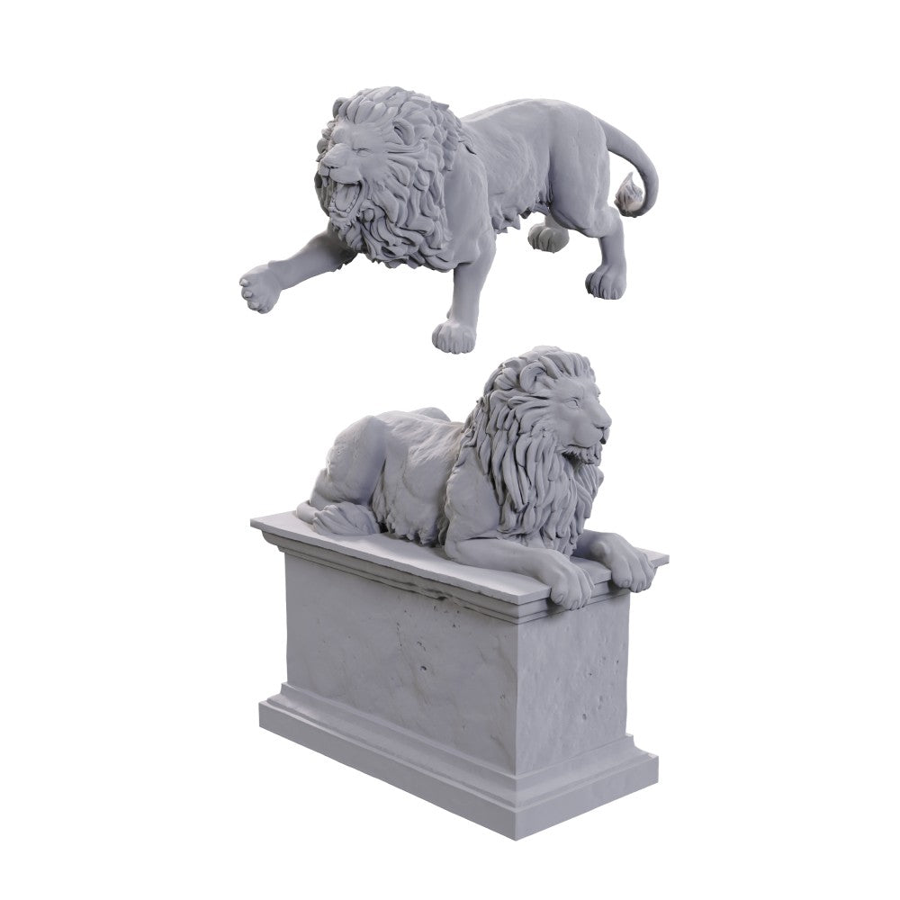 WizKids Deep Cuts: Stone Lion/Animated Stone Lion