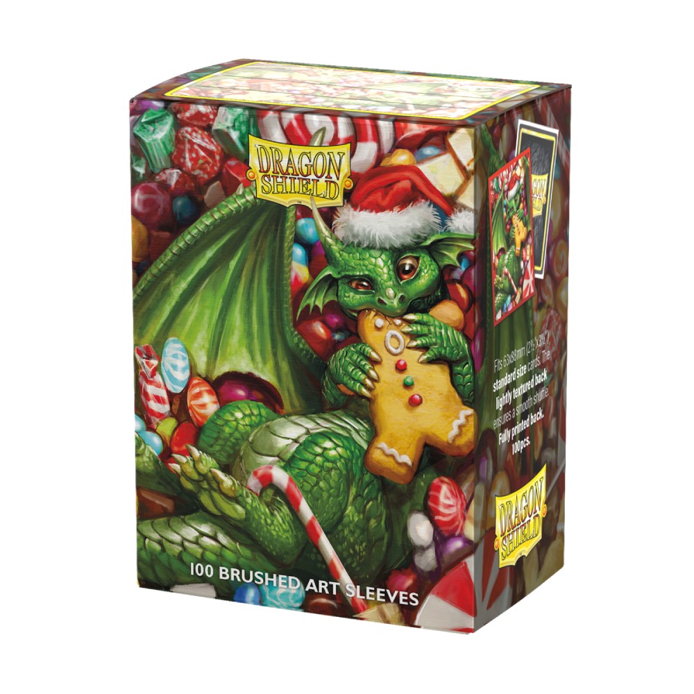 Dragon Shield: Sleeves – Brushed Art – Christmas 2024