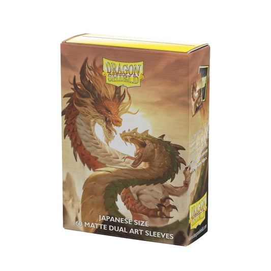 Dragon Shield: Japanese Size Sleeves – Matte Dual Art – Chinese New Year: Year of the Wood Snake