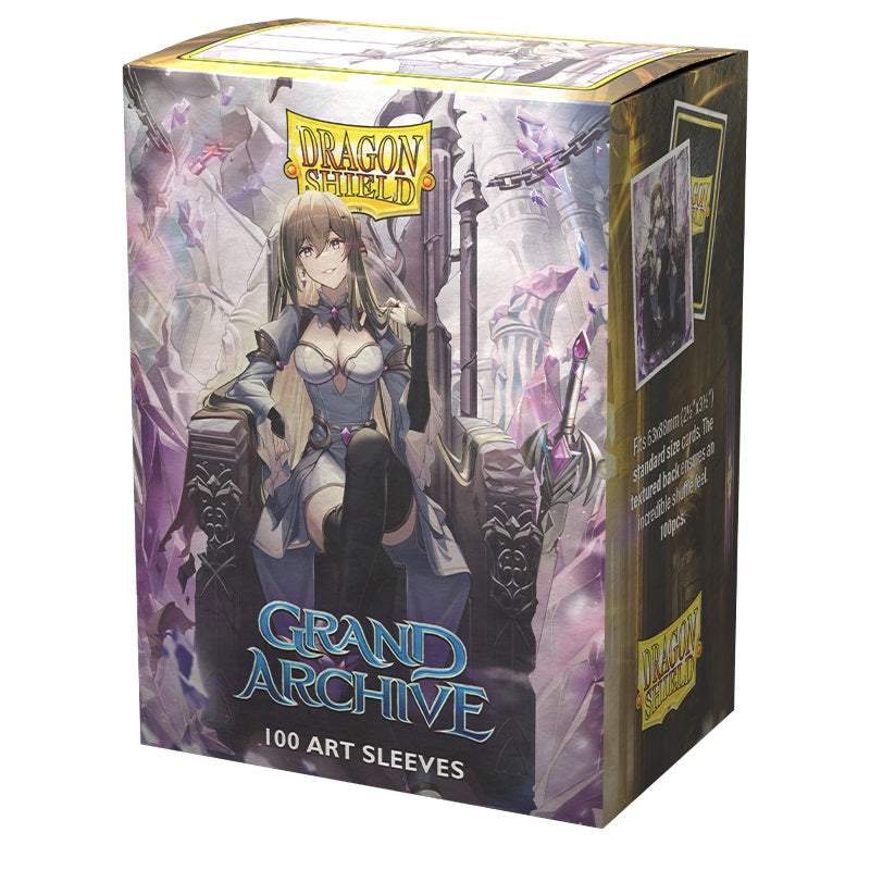 Sleeves - Dragon Shield - Box 100 - Matte Art - Grand Archive - Merlin, Kingslayer