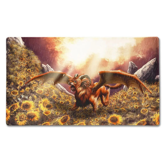 Dragon Shield: Playmat – Case & Coin – Tangerine (Dyrkottr, Last of His Kind)