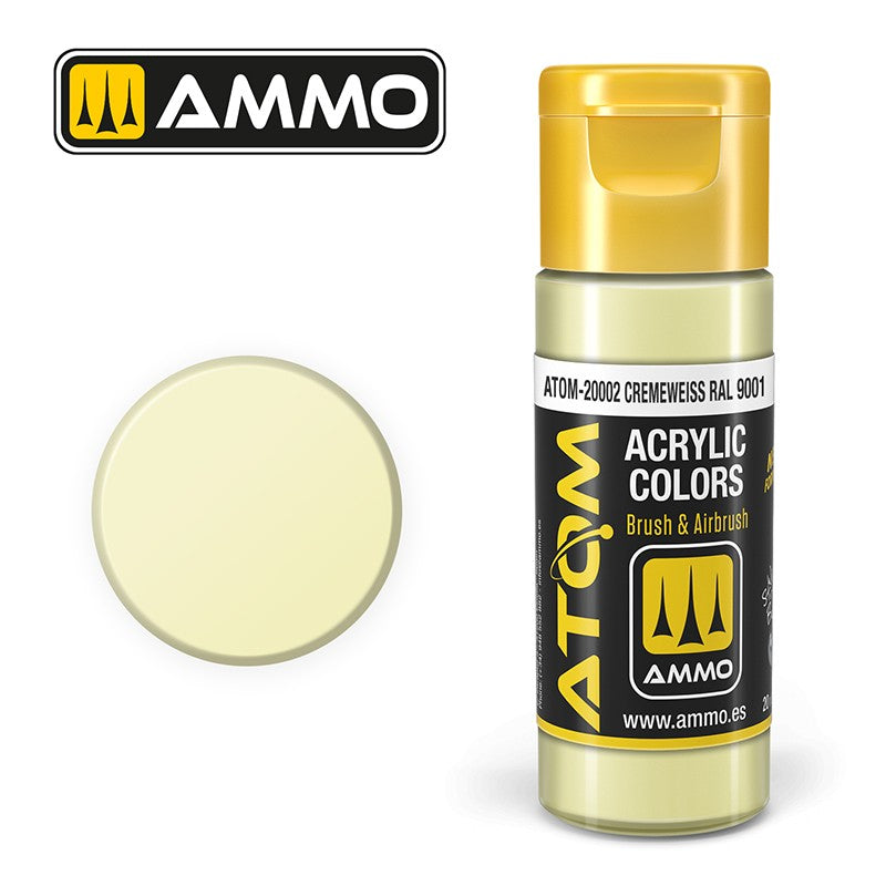 Ammo by MIG - Atom Color - Cremeweiss Ral 9001 20ml