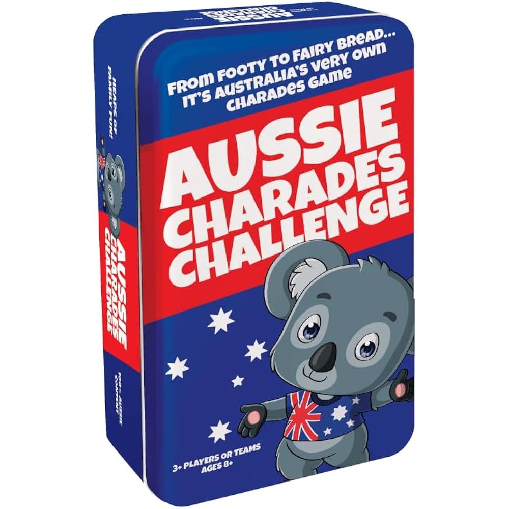 Aussie Charades Challenge Tin