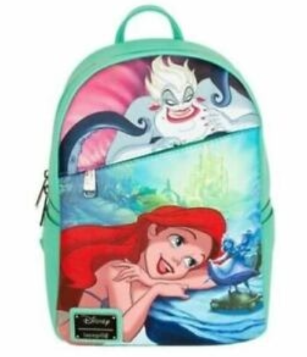 The Little Mermaid Loungefly Ariel & Ursula Mini Backpack DEC Exclusive