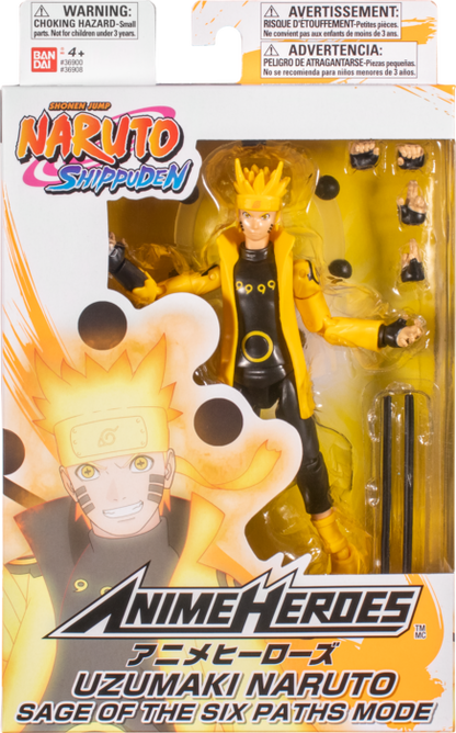 UZUMAKI NARUTO - ANIME HEROES - SAGE OF SIX PATHS MODE