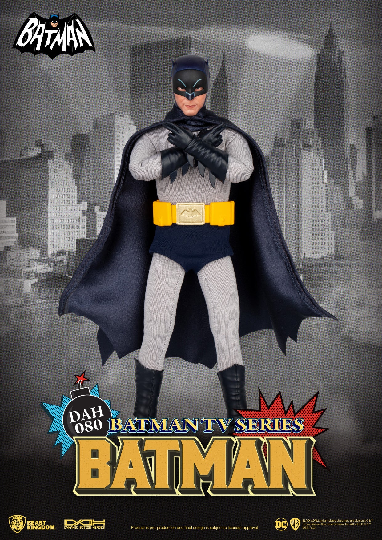 Beast Kingdom Dynamic Action Heroes Batman TV Series Batman