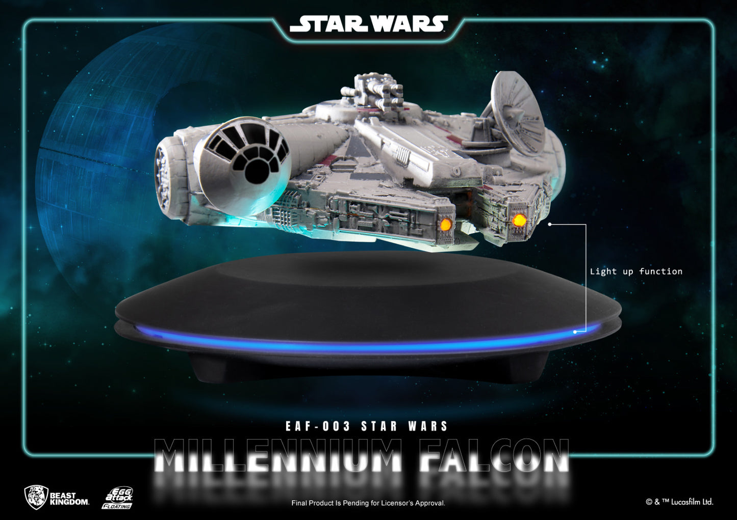 Beast Kingdom Egg Attack Star Wars Millennium Falcon