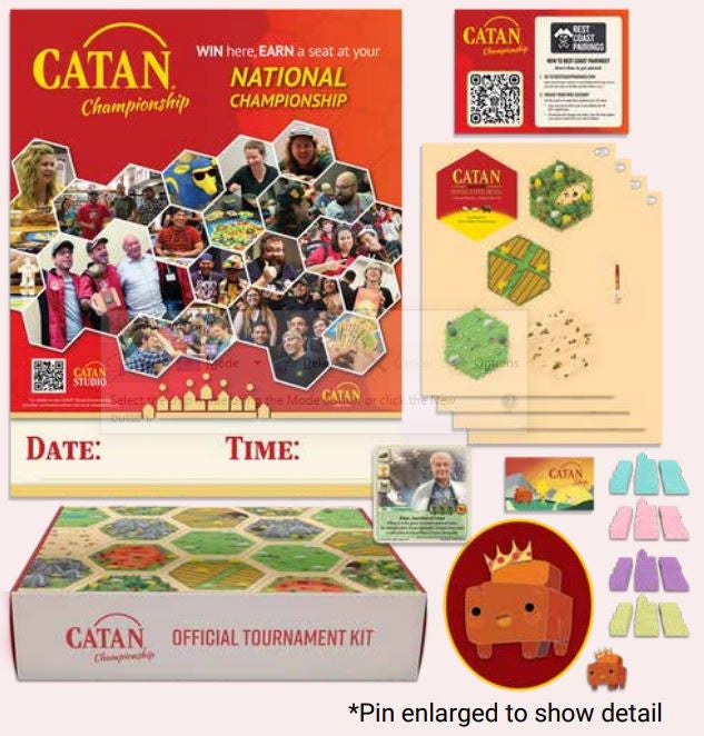 CATAN - Championship Official Tournament Kit #3