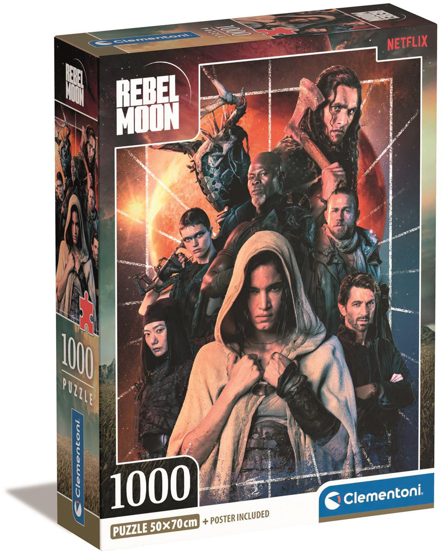 Clementoni Puzzle Netflix Rebel Moon Compact 1 1000 Piece Puzzle