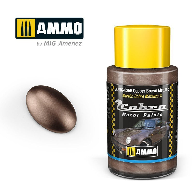 Ammo by MIG - Cobra Motor - Copper Brown Metallic 30ml