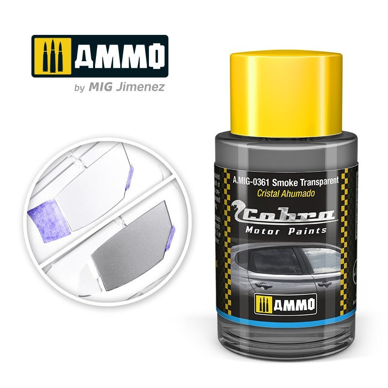 Ammo by MIG - Cobra Motor - Smoke Transparent 30ml