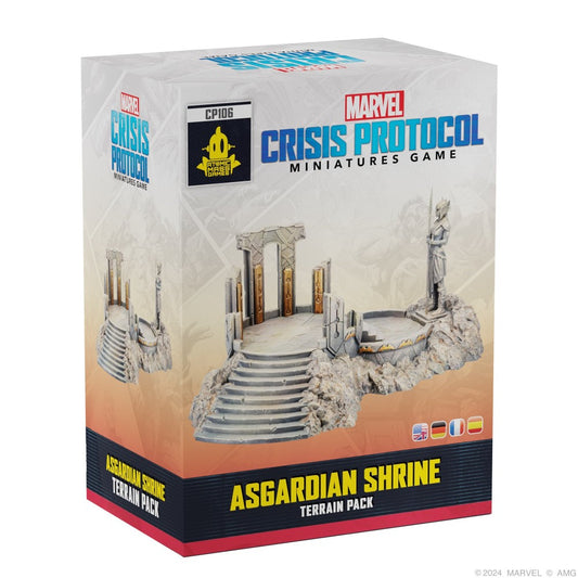 Marvel Crisis Protocol Miniatures Game Asgard Shrine Terrain Pack