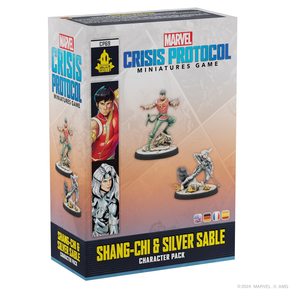 Marvel Crisis Protocol Miniatures Game Shang Chi & Silver Sable