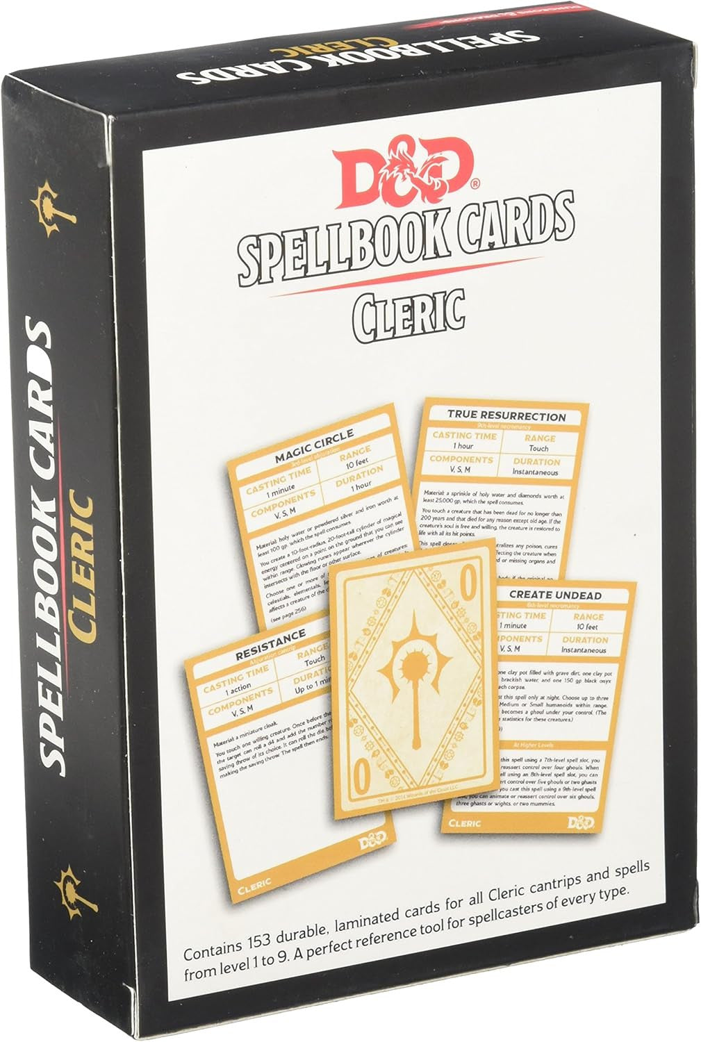 D&D Dungeons & Dragons Spellbook Cards Cleric