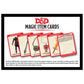 D&D Dungeons & Dragons Spellbook Cards Magic Items Cards