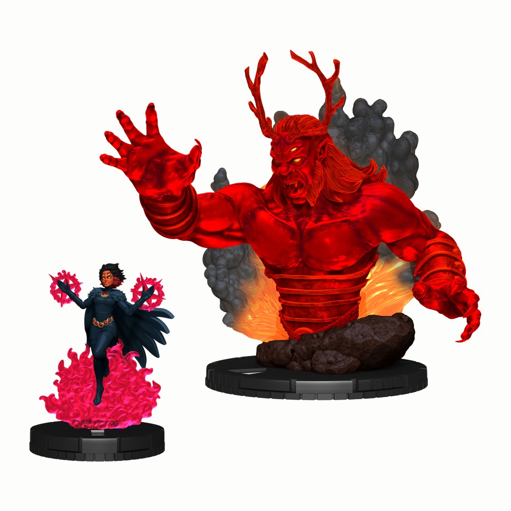 DC HeroClix Iconix: Trigon and Raven