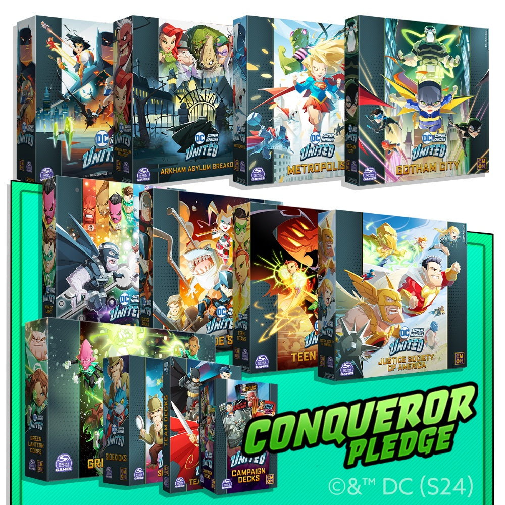 DC Super Heroes United – Retail Pledge: All-In