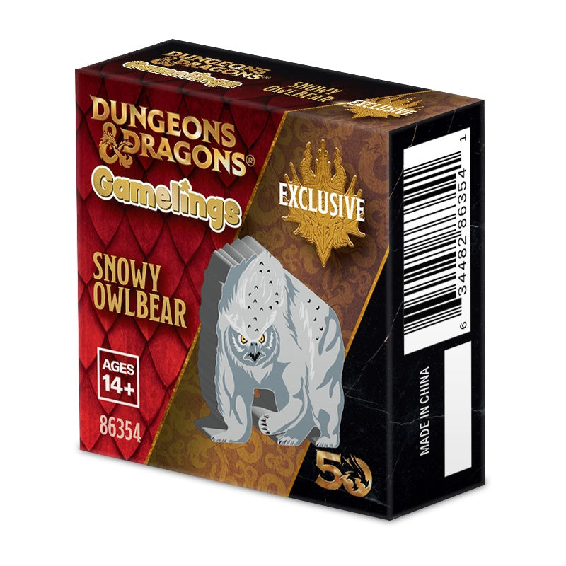 Dungeons & Dragons Gamelings: Snowy Owlbear