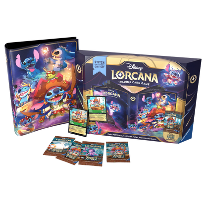 Disney Lorcana TCG - S6 Azurite Sea Stitch Collector's Gift Set