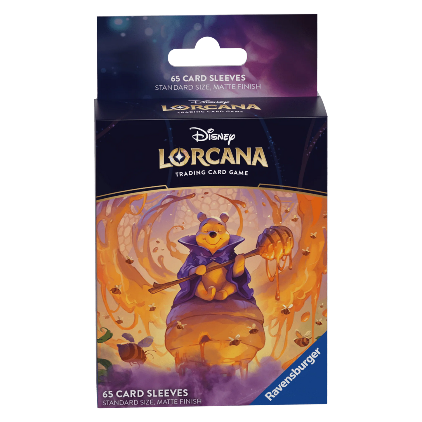 Disney Lorcana TCG - S6 Azurite Sea Sleeves: Winnie the Pooh, Hunny Wizard