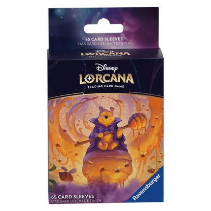 Disney Lorcana TCG - S6 Azurite Sea Sleeves: Winnie the Pooh, Hunny Wizard