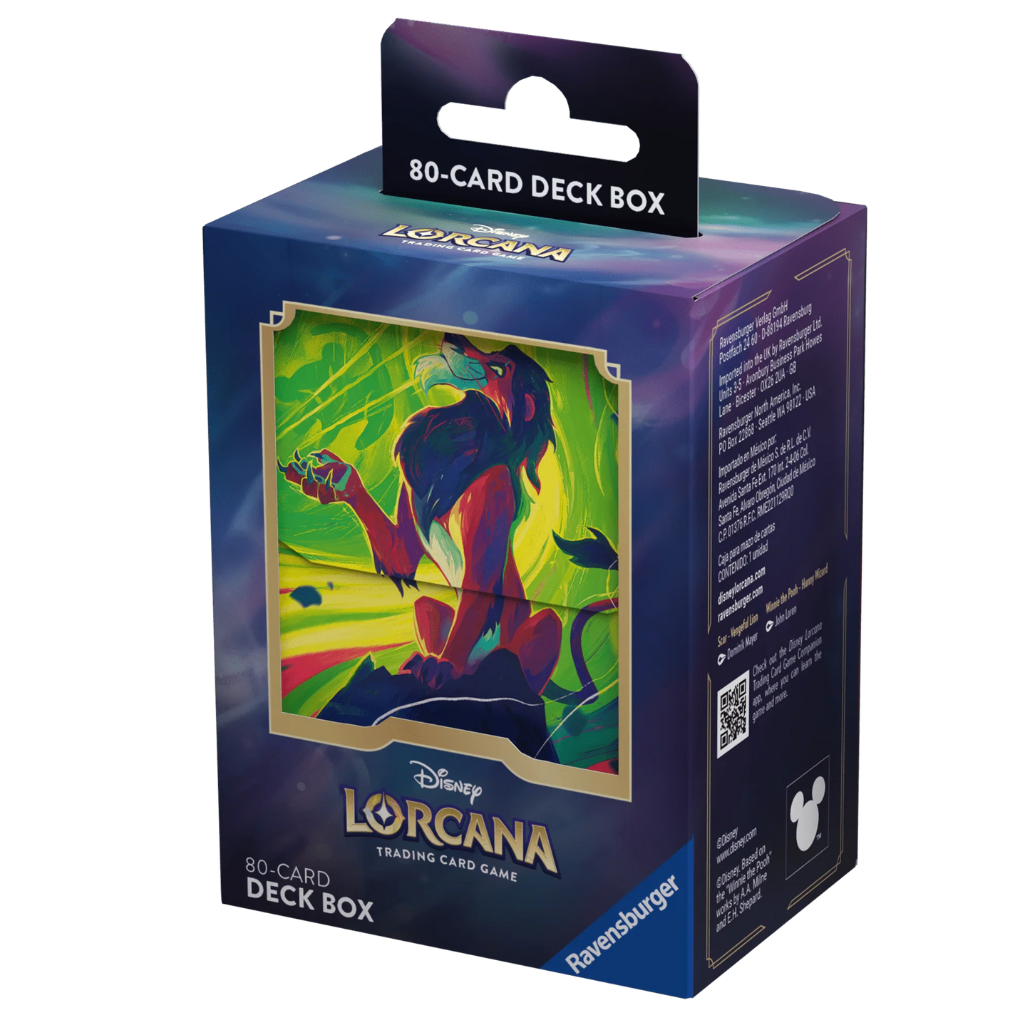 Disney Lorcana TCG - S6 Azurite Sea Deck Box: Scar, Vengeful Lion