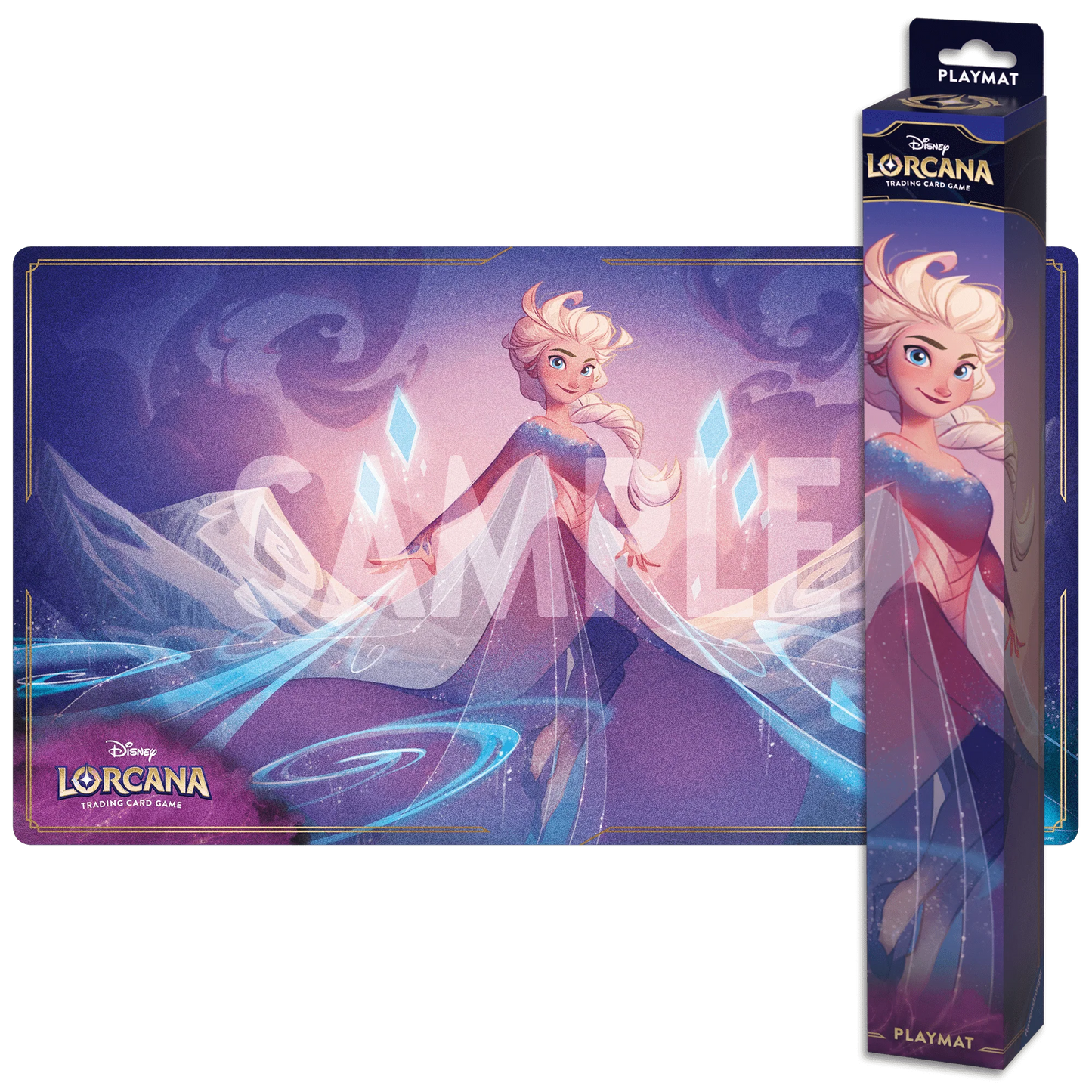 Disney Lorcana TCG - S6 Azurite Sea Playmat: Elsa, The Fifth Spirit