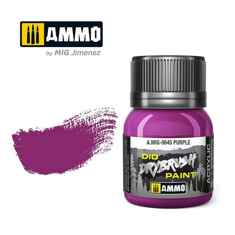 Ammo by MIG - Drybrush - Purple 40ml