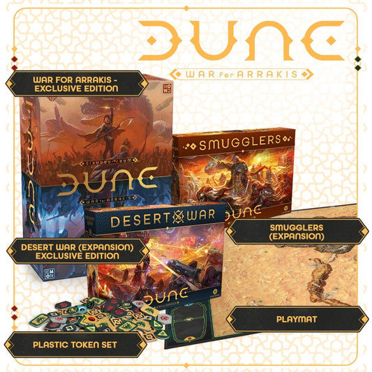 Dune: War for Arrakis – Retail Pledge: Desert War – All-In (w/o Spacing Guild)