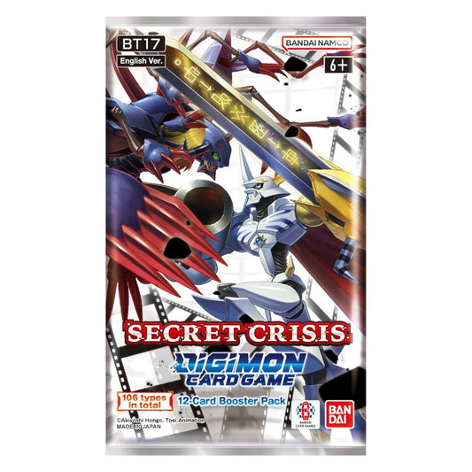 Digimon Card Game Secret Crisis Booster Pack [BT17]