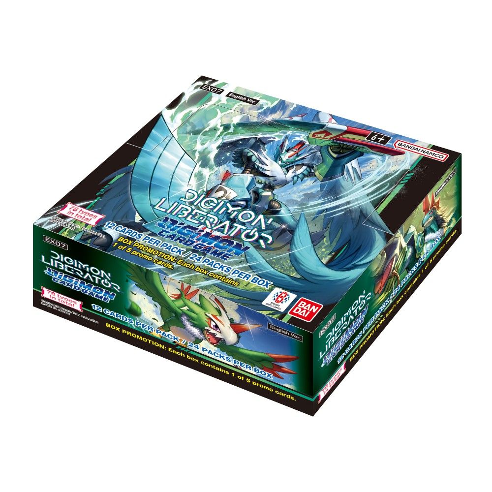 Digimon Card Game: Extra Booster Display – Digimon Liberator [EX07]