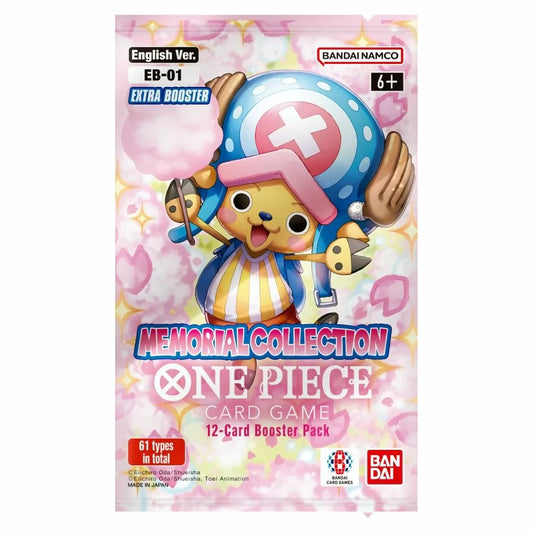 One Piece Card Game Memorial Collection Extra Booster Pack  [EB-01]