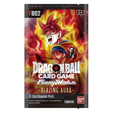 Dragon Ball Super Card Game Fusion World Blazing Aura [FB02] Booster Pack