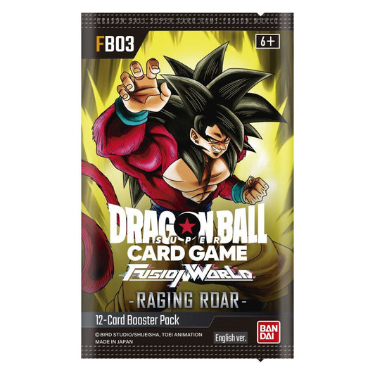 Dragon Ball Super Card Game: Fusion World – Booster Pack: Raging Roar [FB03]