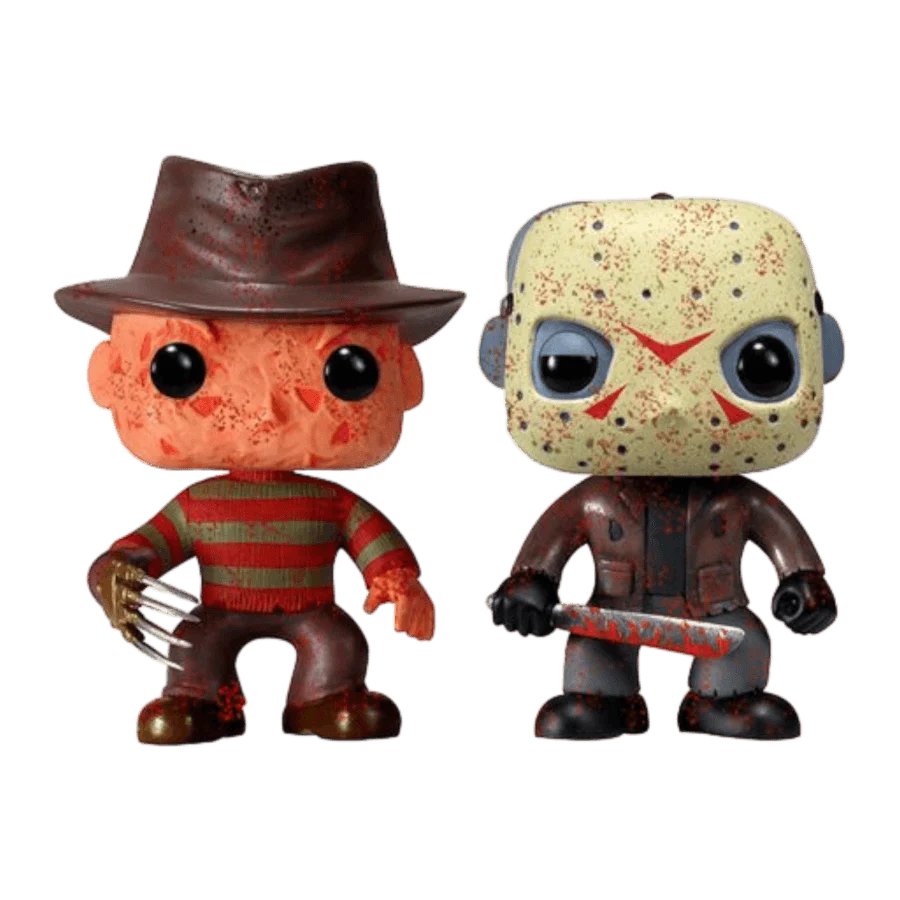 Freddy vs Jason - Freddy Krueger & Jason Voorhees Bloody US Exclusive Pop! Vinyl 2-Pack