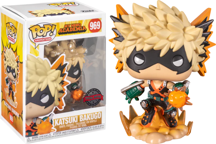 My Hero Academia - Bakugo with Explosion Metallic US Exclusive Pop! Vinyl #969