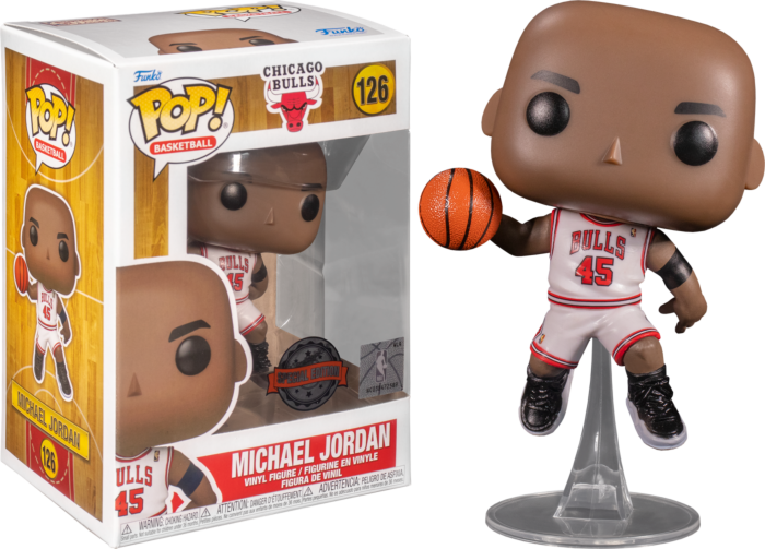 NBA: Bulls - Michael Jordan (1995 Playoffs) US Exclusive Pop! Vinyl #126