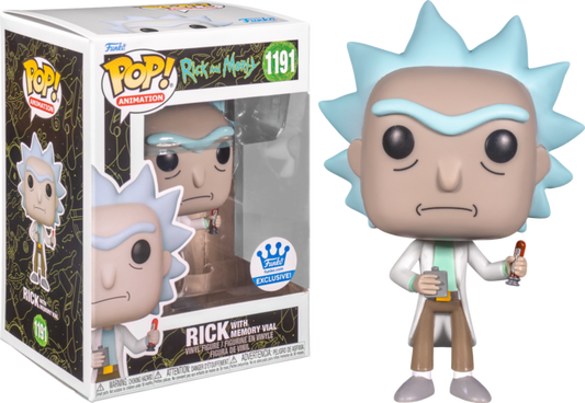 Rick and Morty - Rick With Memory Vial Pop Vinyl #1191