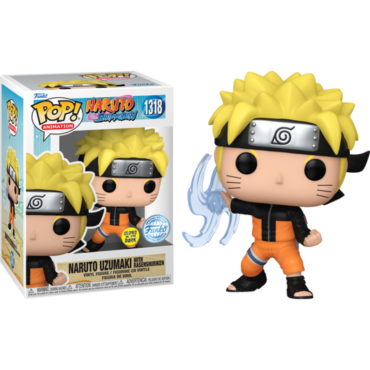 Naruto: Shippuden - Naruto Uzumaki with Rasenshuriken Glow-in-the-Dark US Exclusive Pop! Vinyl