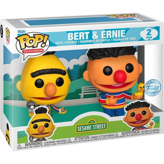 Sesame Street - Bert & Ernie US Exclusive Pop! Vinyl 2-Pack